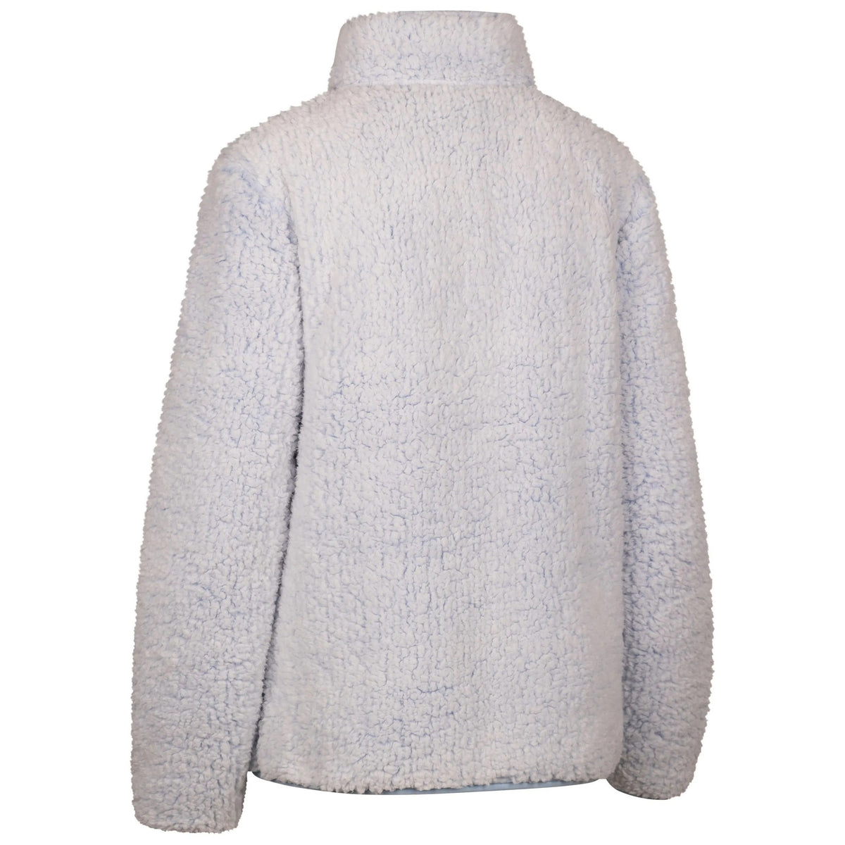 Blue Haze - Back - Trespass Womens-Ladies Feathery Fleece Jacket