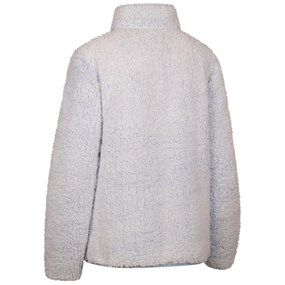 Blue Haze - Back - Trespass Womens-Ladies Feathery Fleece Jacket