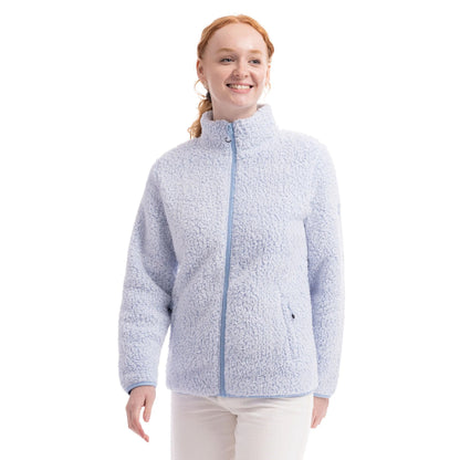 Blue Haze - Lifestyle - Trespass Womens-Ladies Feathery Fleece Jacket
