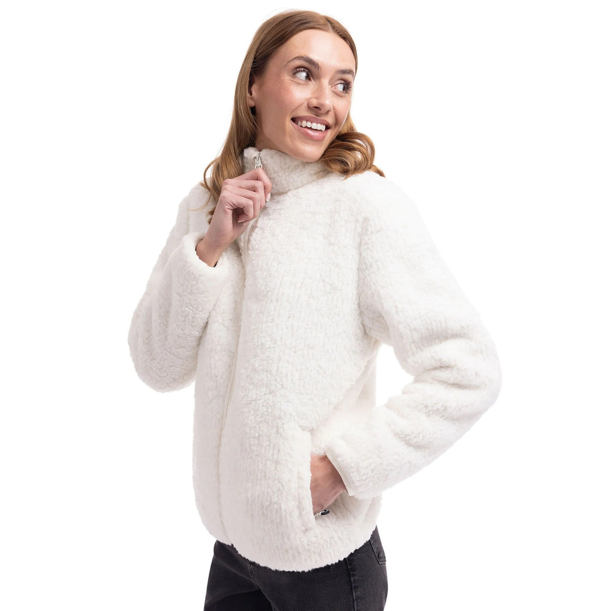 Ghost - Pack Shot - Trespass Womens-Ladies Feathery Fleece Jacket