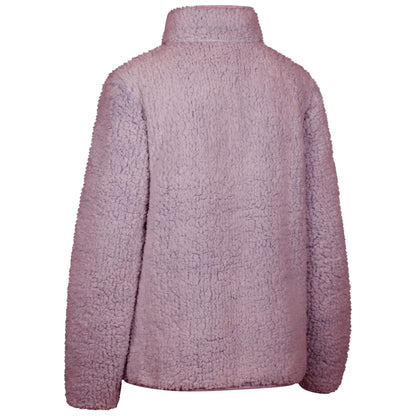 Rose - Back - Trespass Womens-Ladies Feathery Fleece Jacket