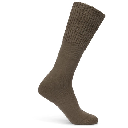 Light Khaki-Charcoal - Lifestyle - Trespass Unisex Adult Scobell Anti-Blister Boot Socks (Pack of 2)