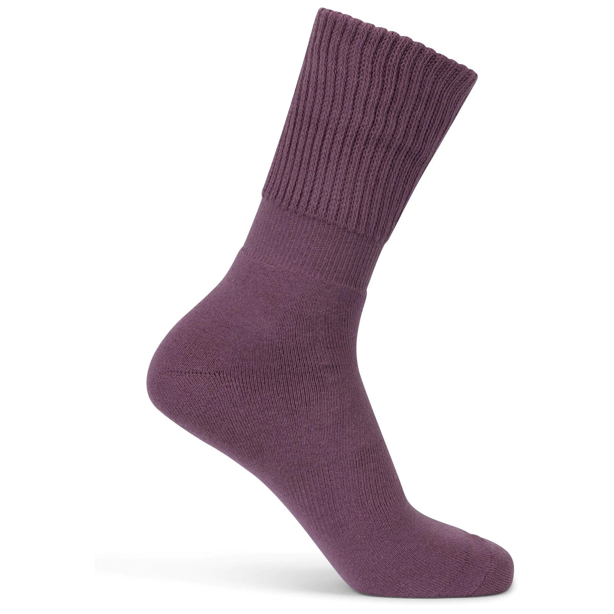 Mulberry-Rose - Side - Trespass Unisex Adult Scobell Anti-Blister Boot Socks (Pack of 2)