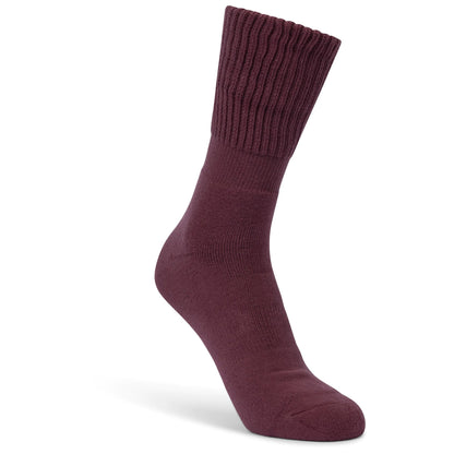 Mulberry-Rose - Lifestyle - Trespass Unisex Adult Scobell Anti-Blister Boot Socks (Pack of 2)