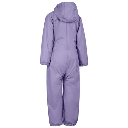 Wisteria - Back - Trespass Boys Dripdrop Rain Suit