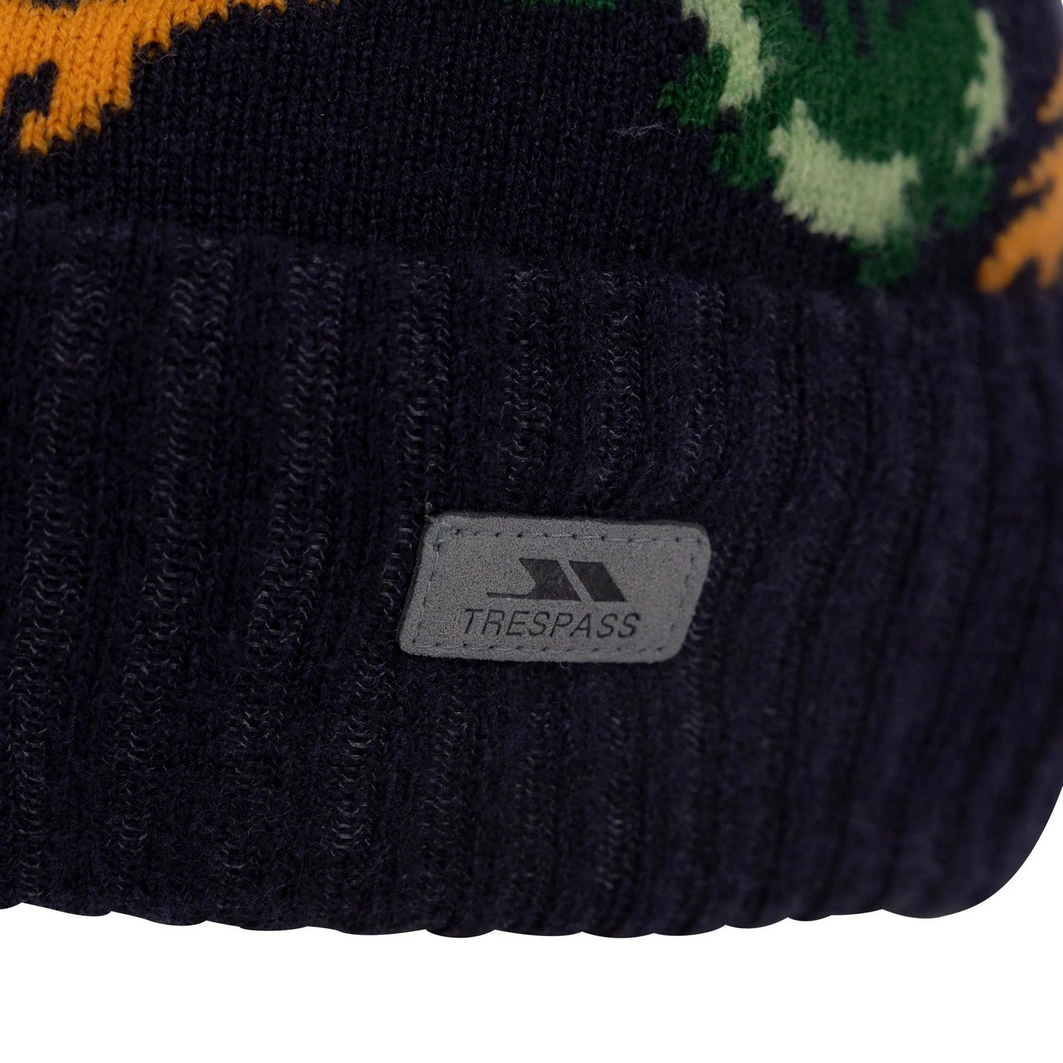 Navy - Lifestyle - Trespass Boys Timbo Dragon Knitted Beanie
