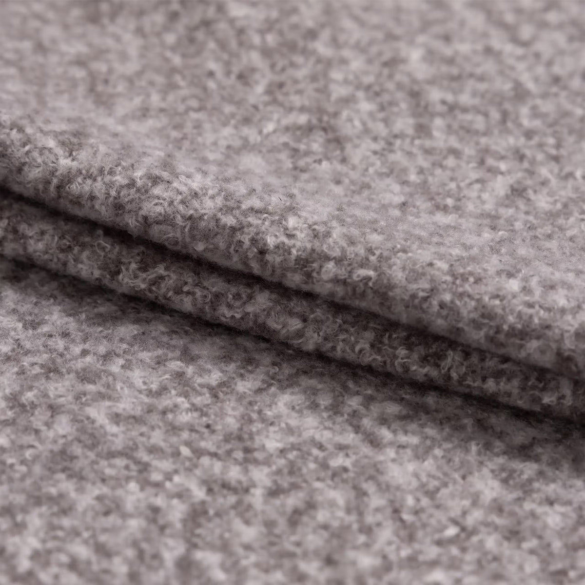 Grey Marl - Back - Trespass Frostine Tassel Trim Scarf