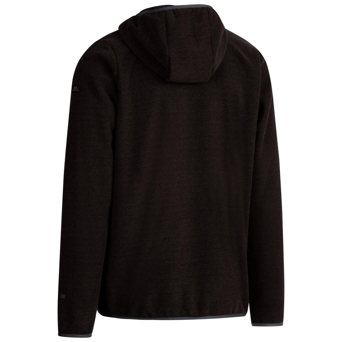 Charcoal - Back - Trespass Mens Brian AT200 Full Zip Fleece Jacket