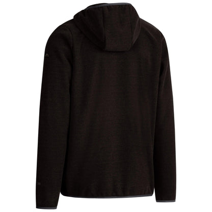 Charcoal - Back - Trespass Mens Brian AT200 Full Zip Fleece Jacket