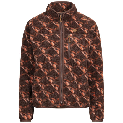 Mocha - Front - Trespass Womens-Ladies Jessie AT300 Fleece Jacket