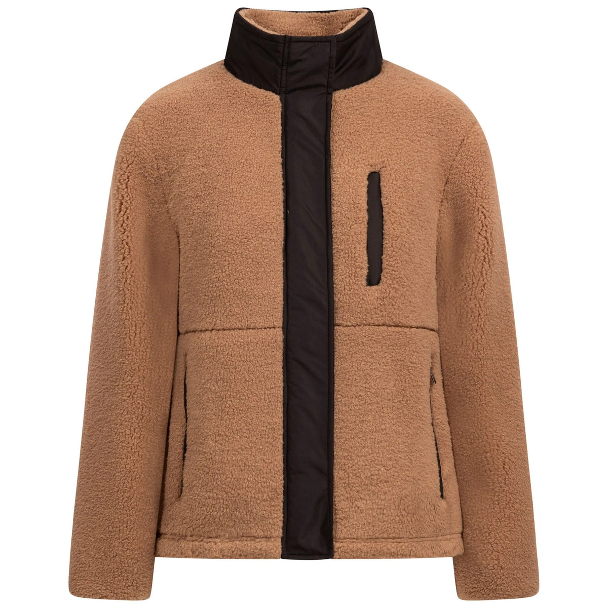Beige - Front - Trespass Womens-Ladies Yuill Fleece Jacket