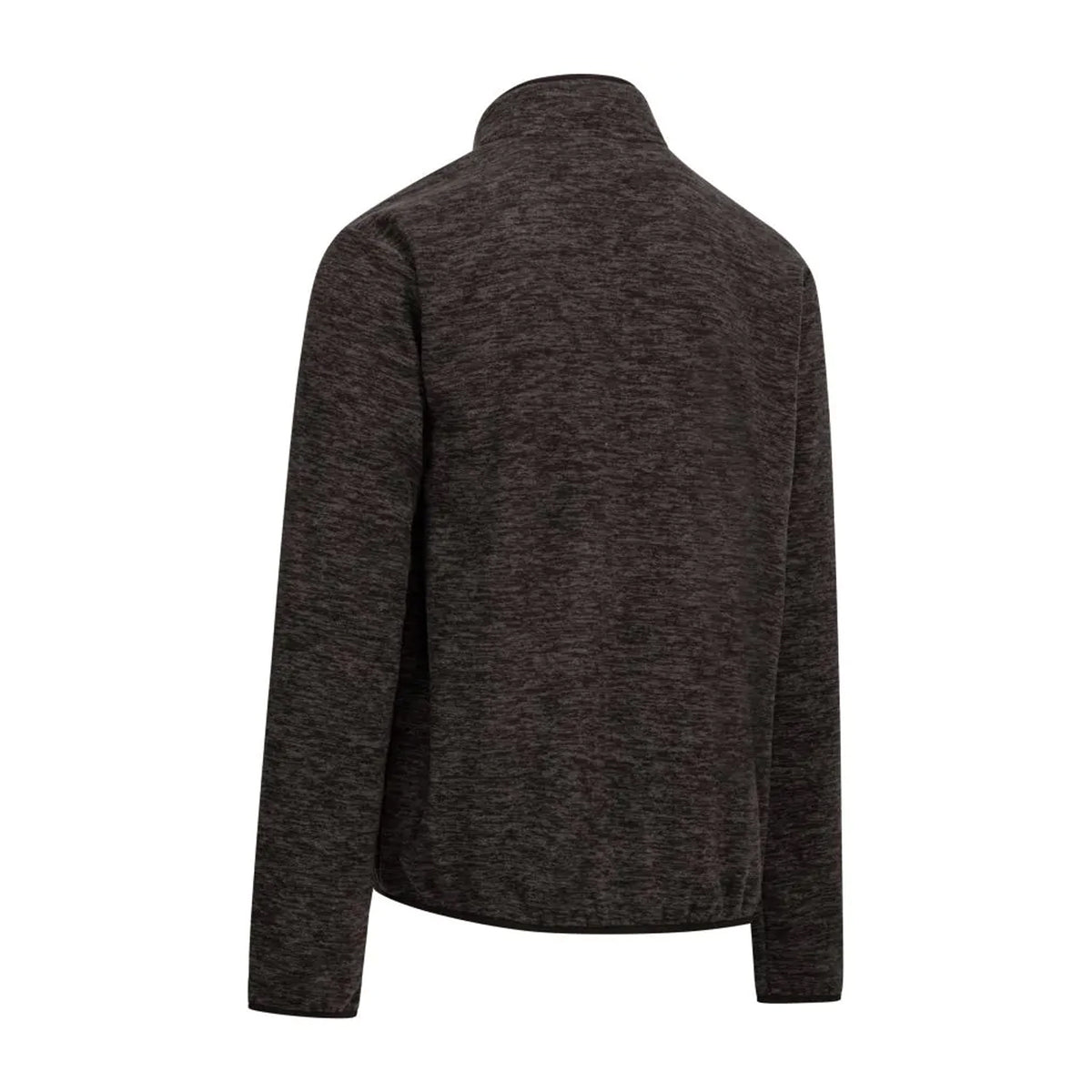 Charcoal - Back - Trespass Mens Cliff Fleece Jacket