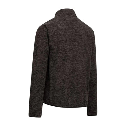 Charcoal - Back - Trespass Mens Cliff Fleece Jacket