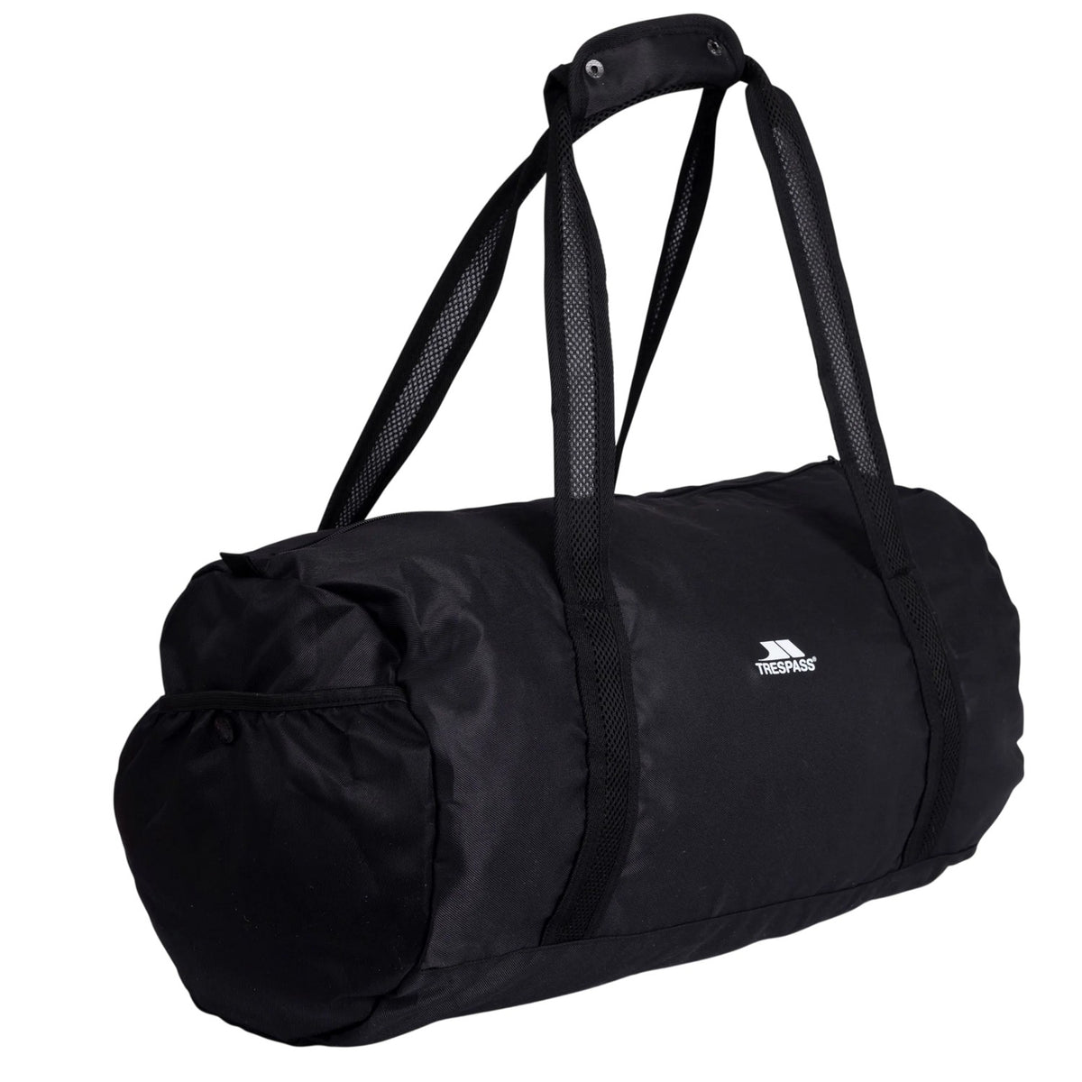 Black - Back - Trespass Tuckit Packaway 40L Duffle Bag