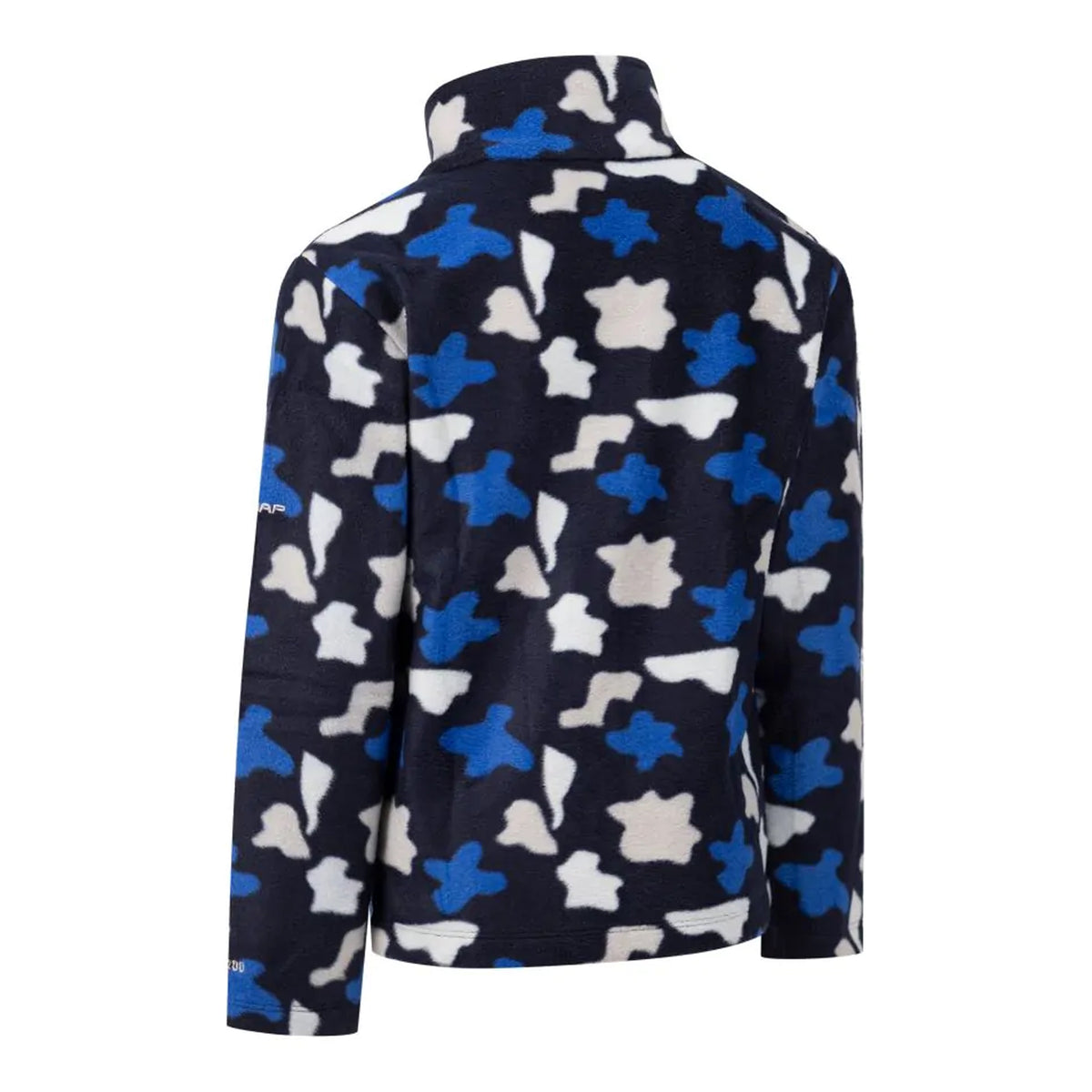 Navy - Back - Trespass Childrens-Kids Allendale Abstract AT200 Fleece Top