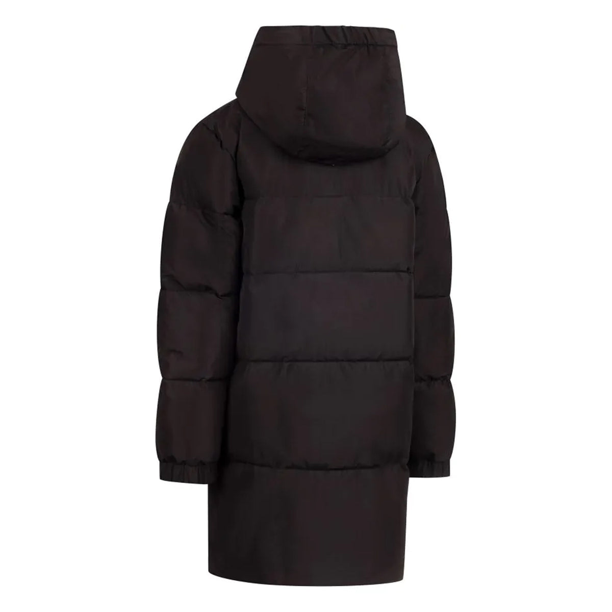 Black - Back - Trespass Childrens-Kids Northridge Long Length Padded Jacket