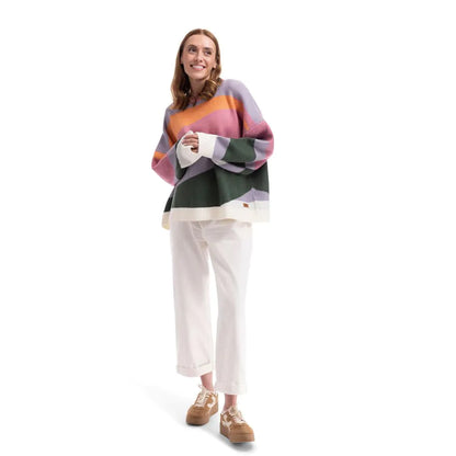 Multicoloured - Pack Shot - Trespass Womens-Ladies Bethanne Sweater Top