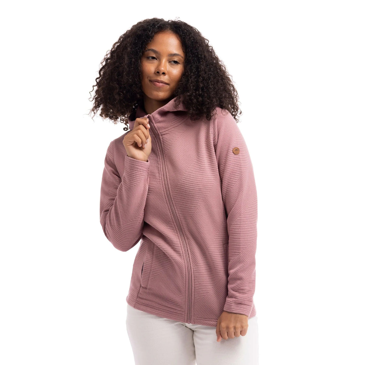 Rose Faded - Lifestyle - Trespass Womens-Ladies Julane Full Zip Hoodie