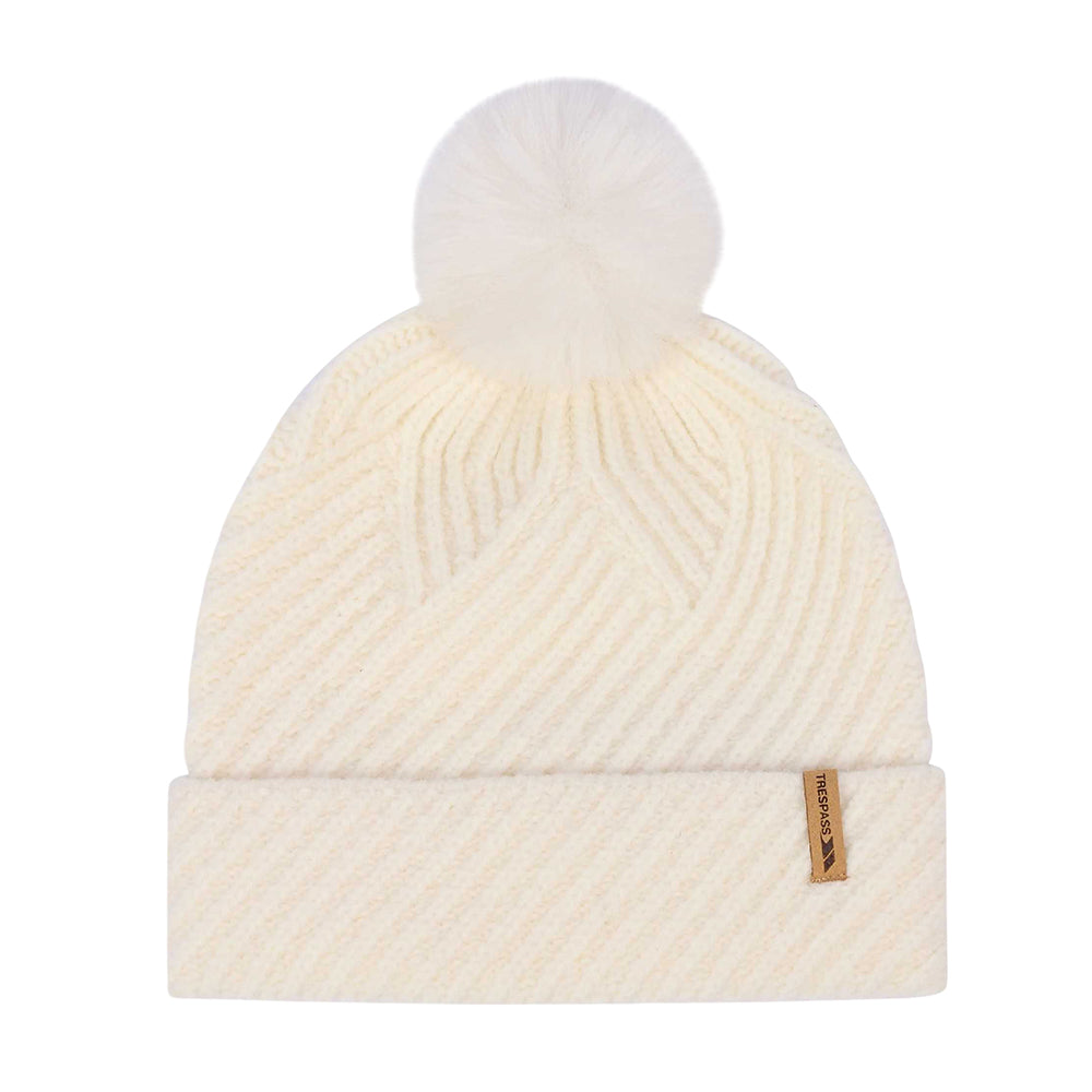 Ghost - Front - Trespass Womens-Ladies Anala Knitted Beanie
