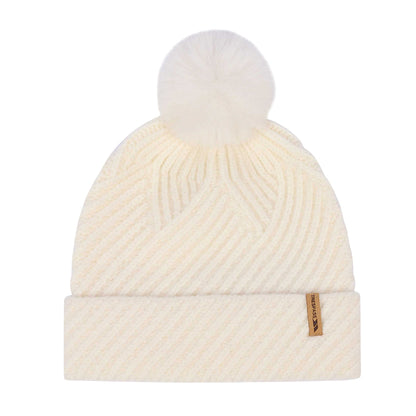 Ghost - Front - Trespass Womens-Ladies Anala Knitted Beanie
