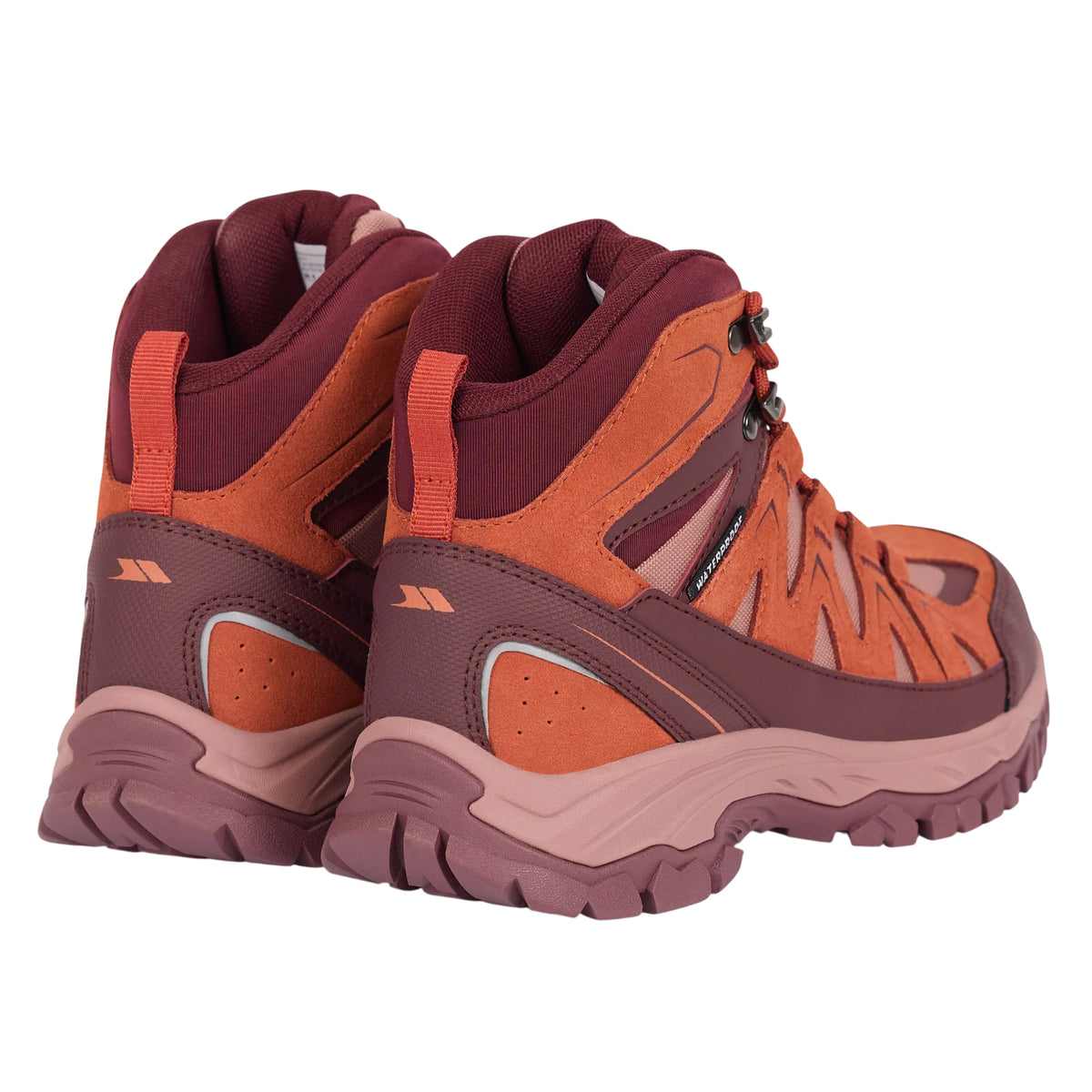 Rust - Back - Trespass Womens-Ladies Katy Ankle Boots