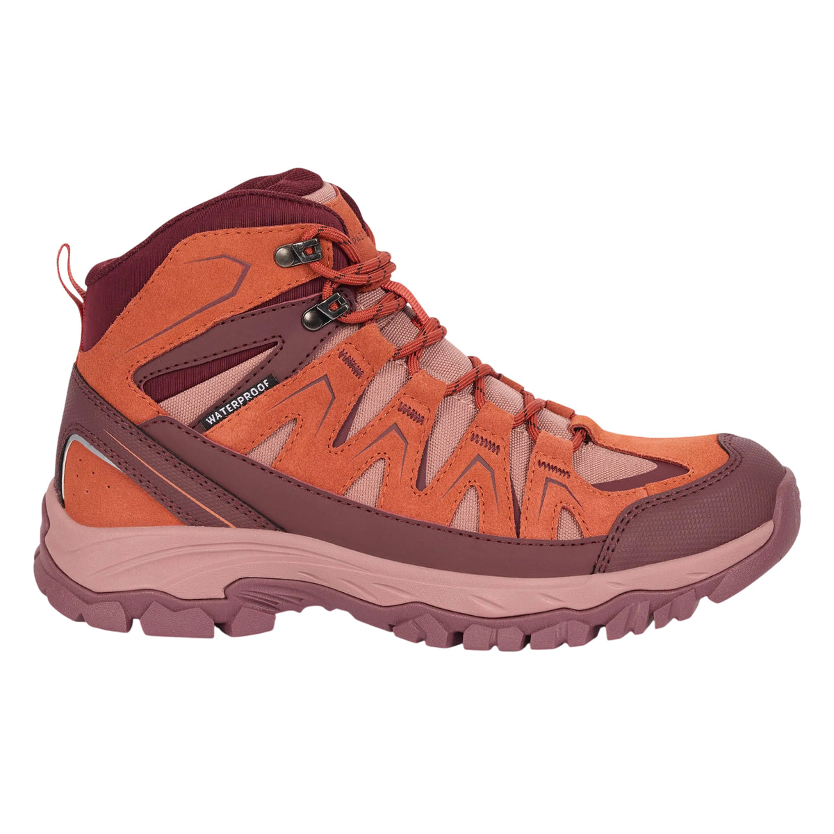 Rust - Front - Trespass Womens-Ladies Katy Ankle Boots