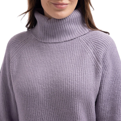 Grey Marl - Side - Trespass Womens-Ladies Mattia Knitted Sweater Dress