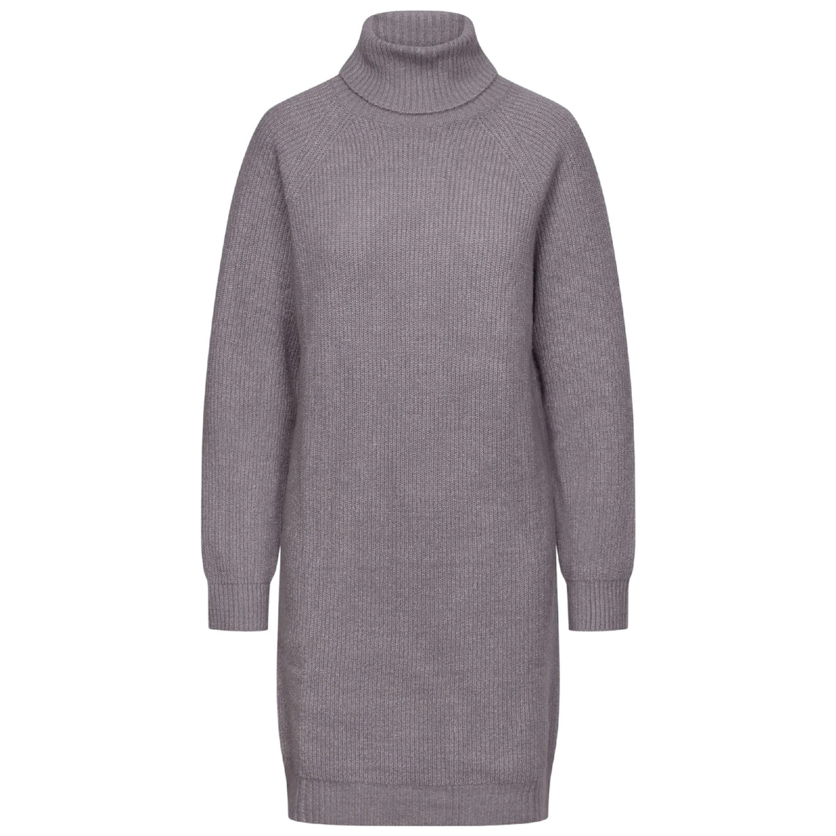 Grey Marl - Front - Trespass Womens-Ladies Mattia Knitted Sweater Dress