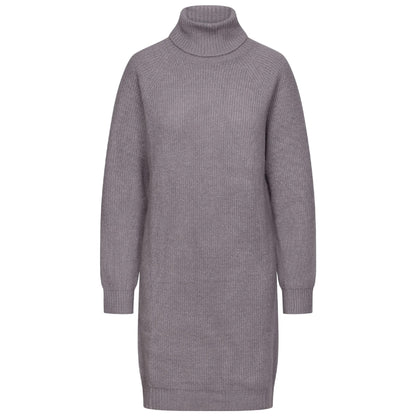 Grey Marl - Front - Trespass Womens-Ladies Mattia Knitted Sweater Dress