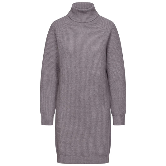 Grey Marl - Front - Trespass Womens-Ladies Mattia Knitted Sweater Dress