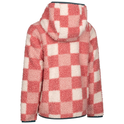Peach Pink - Back - Trespass Childrens-Kids Haryll AT300 Fleece Jacket