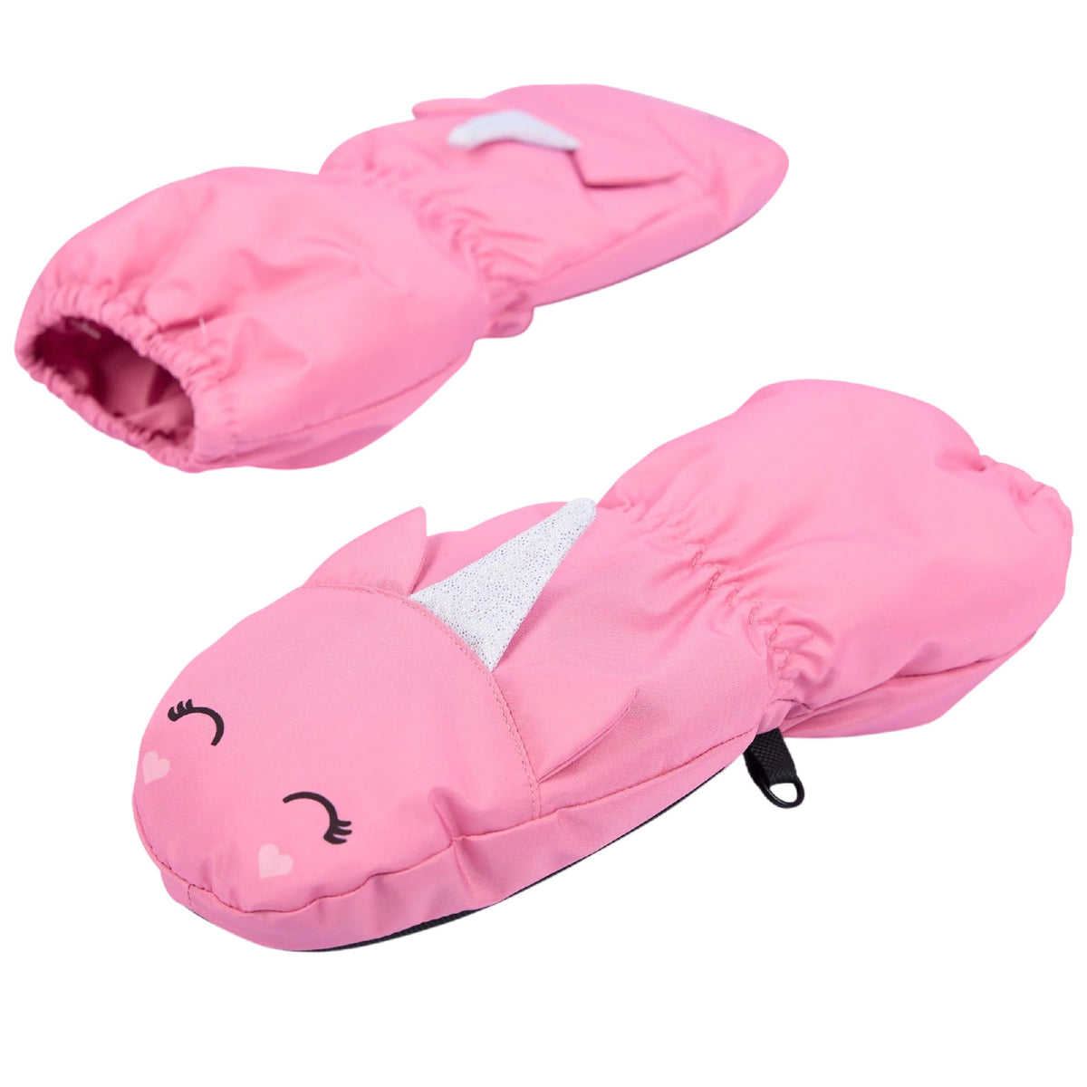 Pink - Lifestyle - Trespass Girls Charm Ski Mittens