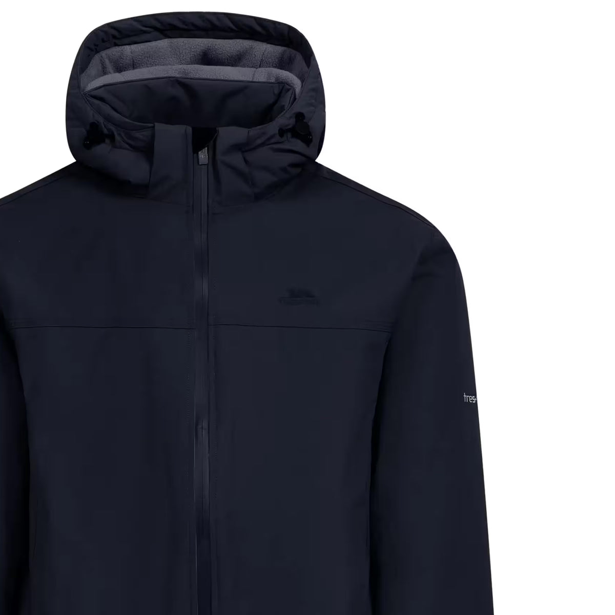 Black - Side - Trespass Mens Macsween Waterproof Jacket