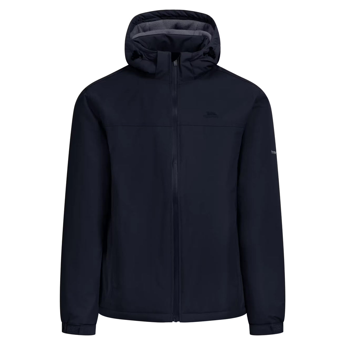 Black - Front - Trespass Mens Macsween Waterproof Jacket