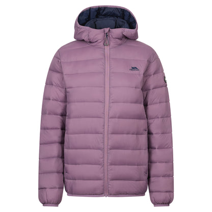 Mauve - Front - Trespass Womens-Ladies Ayton Insulated Jacket