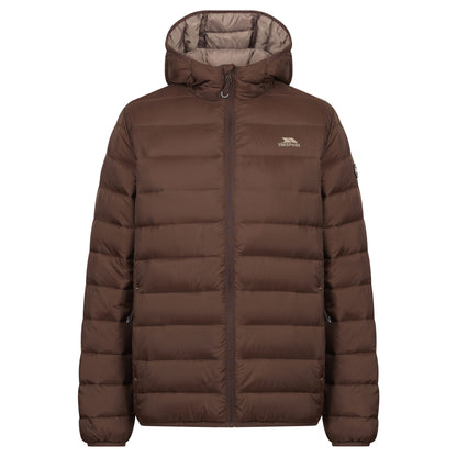 Dark Brown - Front - Trespass Womens-Ladies Ayton Insulated Jacket