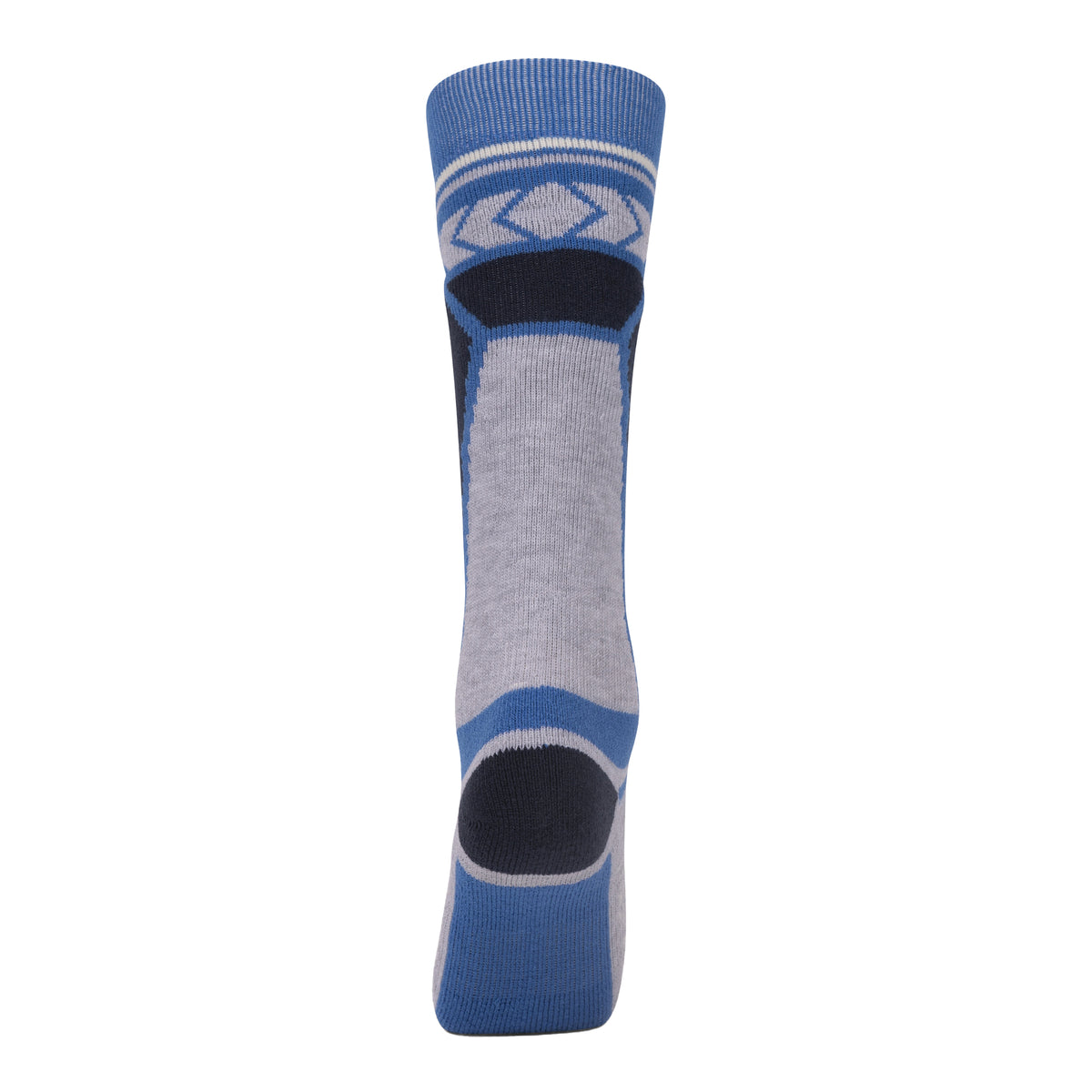 Blue-Navy - Back - Trespass Childrens-Kids Boreeze Ski Socks