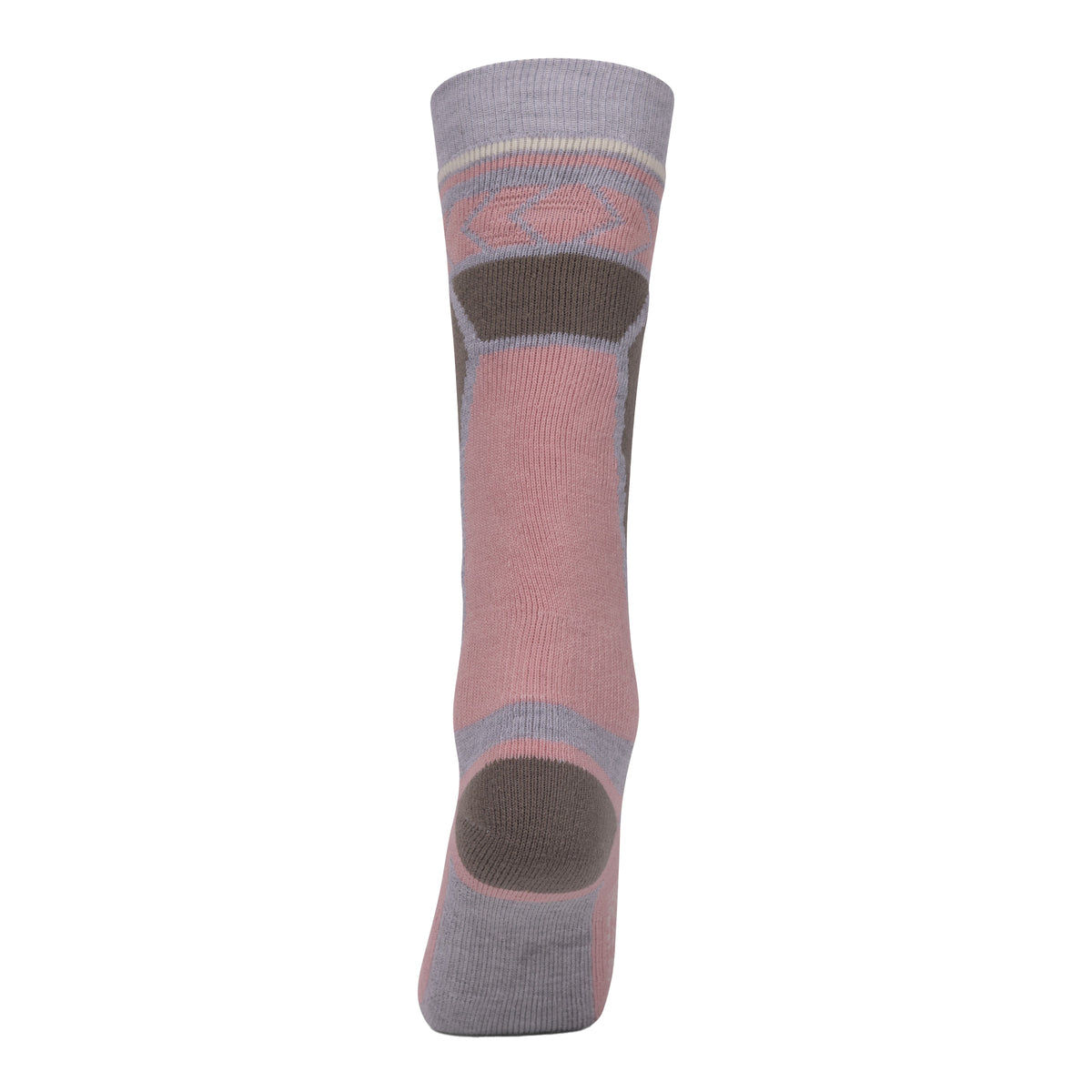 Pink-Wisteria - Back - Trespass Childrens-Kids Boreeze Ski Socks