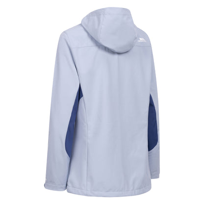 Blue Haze - Back - Trespass Womens-Ladies Yazmine Soft Shell Jacket