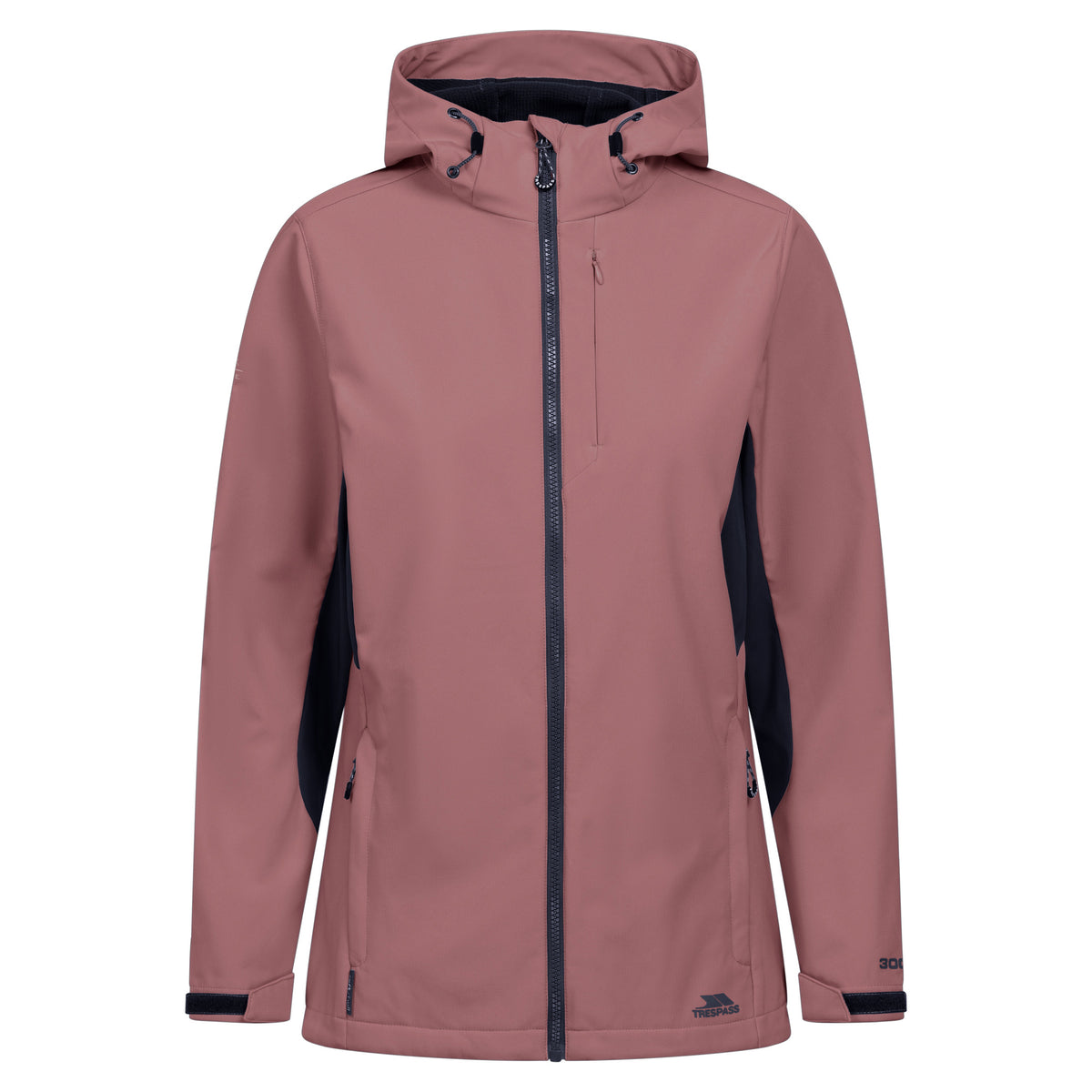 Rose Blush - Front - Trespass Womens-Ladies Yazmine Soft Shell Jacket