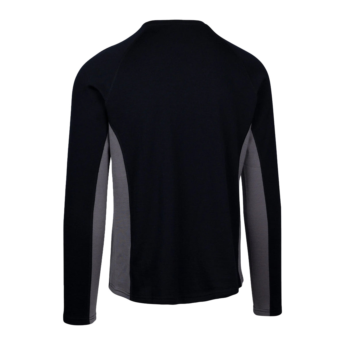 Black - Back - Trespass Unisex Adult Stevie Base Layer Top