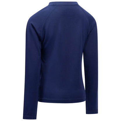 Navy - Back - Trespass Childrens-Kids Jokic Base Layer Set