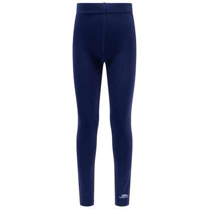 Navy - Side - Trespass Childrens-Kids Jokic Base Layer Set