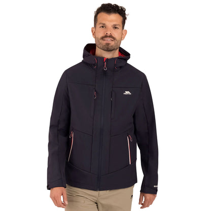 Dark Flint - Lifestyle - Trespass Mens Willsons Soft Shell Jacket