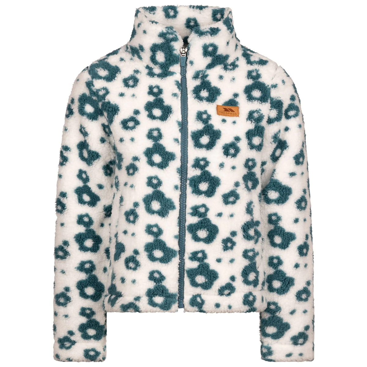 Greensea - Front - Trespass Girls Adavale Fleece Jacket