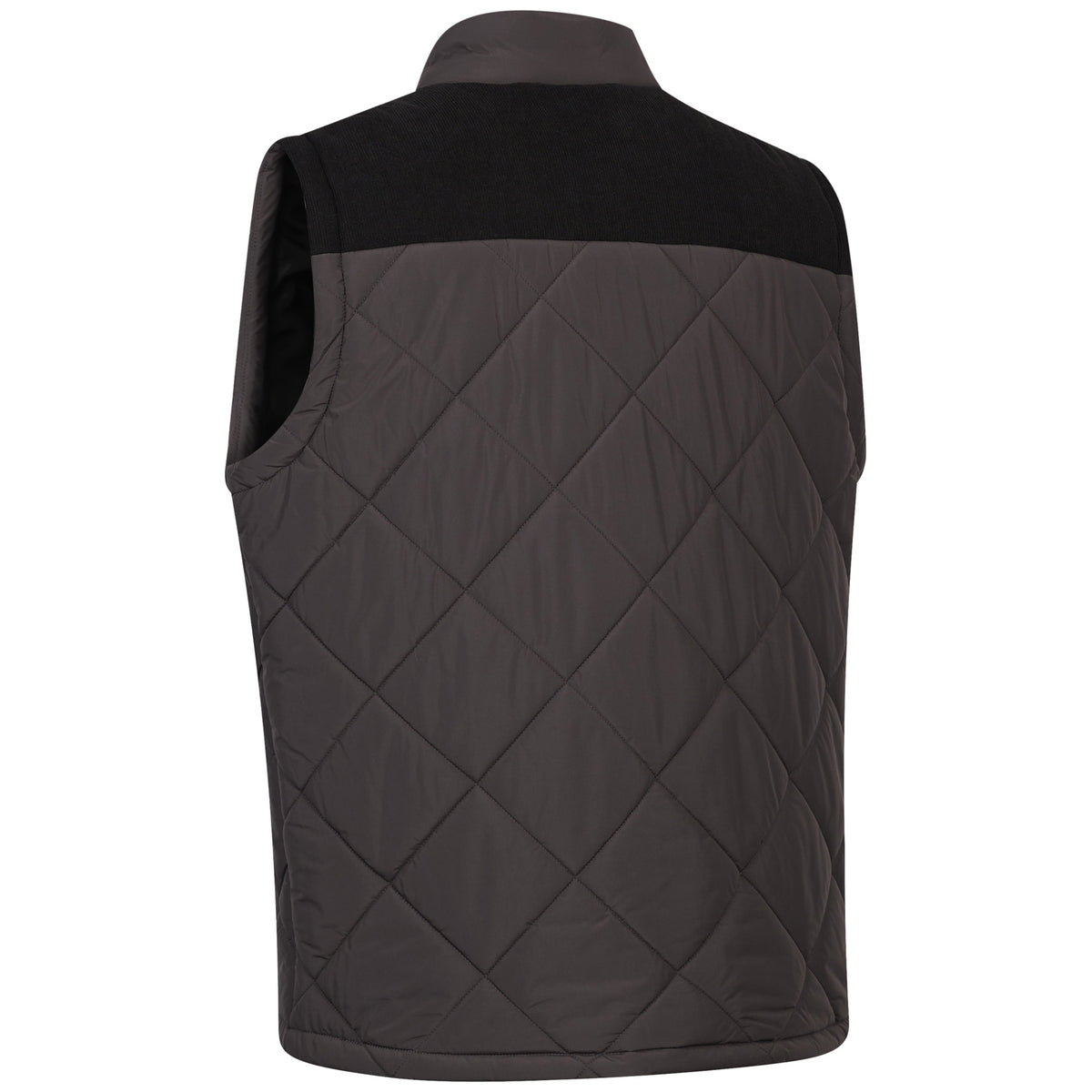 Dark Grey - Back - Trespass Mens Plato Gilet