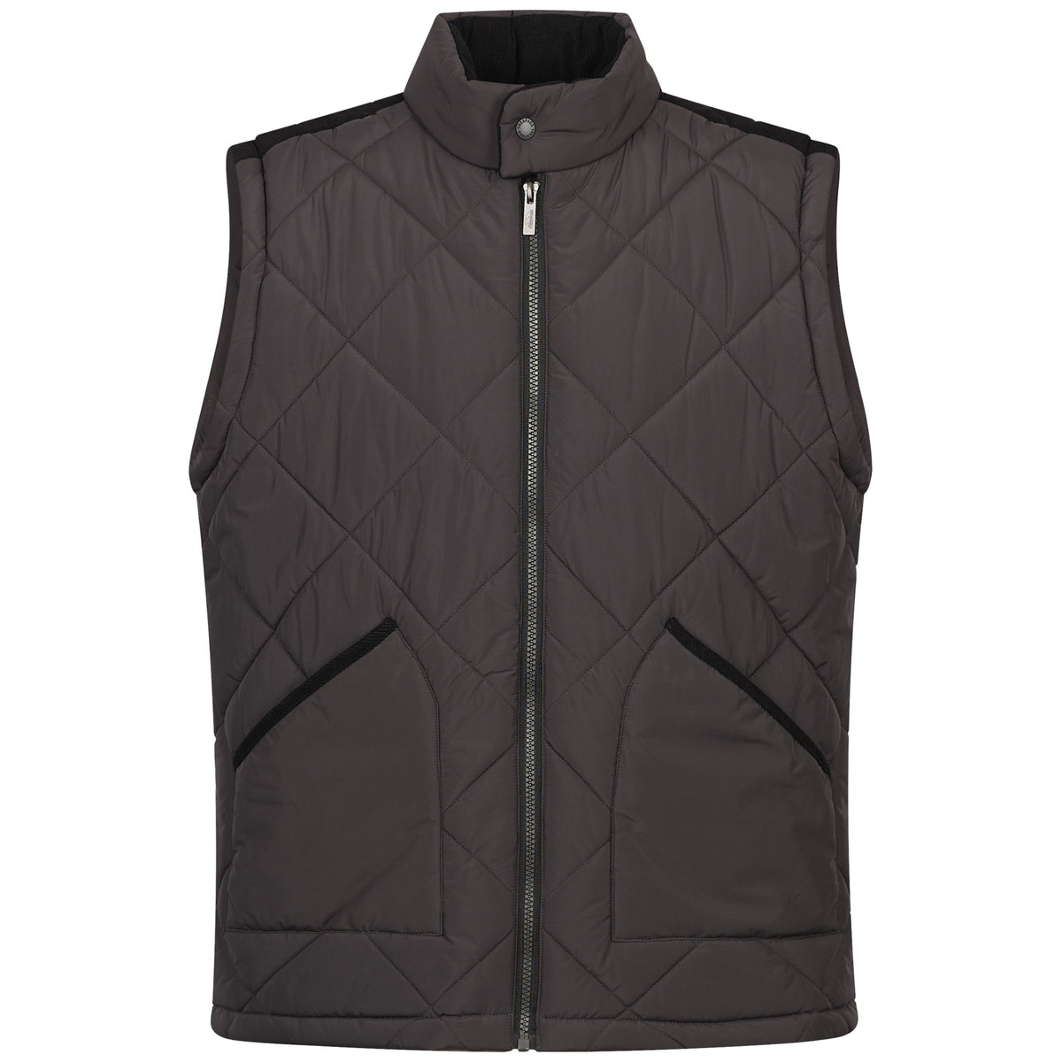 Dark Grey - Front - Trespass Mens Plato Gilet