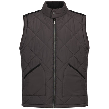 Dark Grey - Front - Trespass Mens Plato Gilet