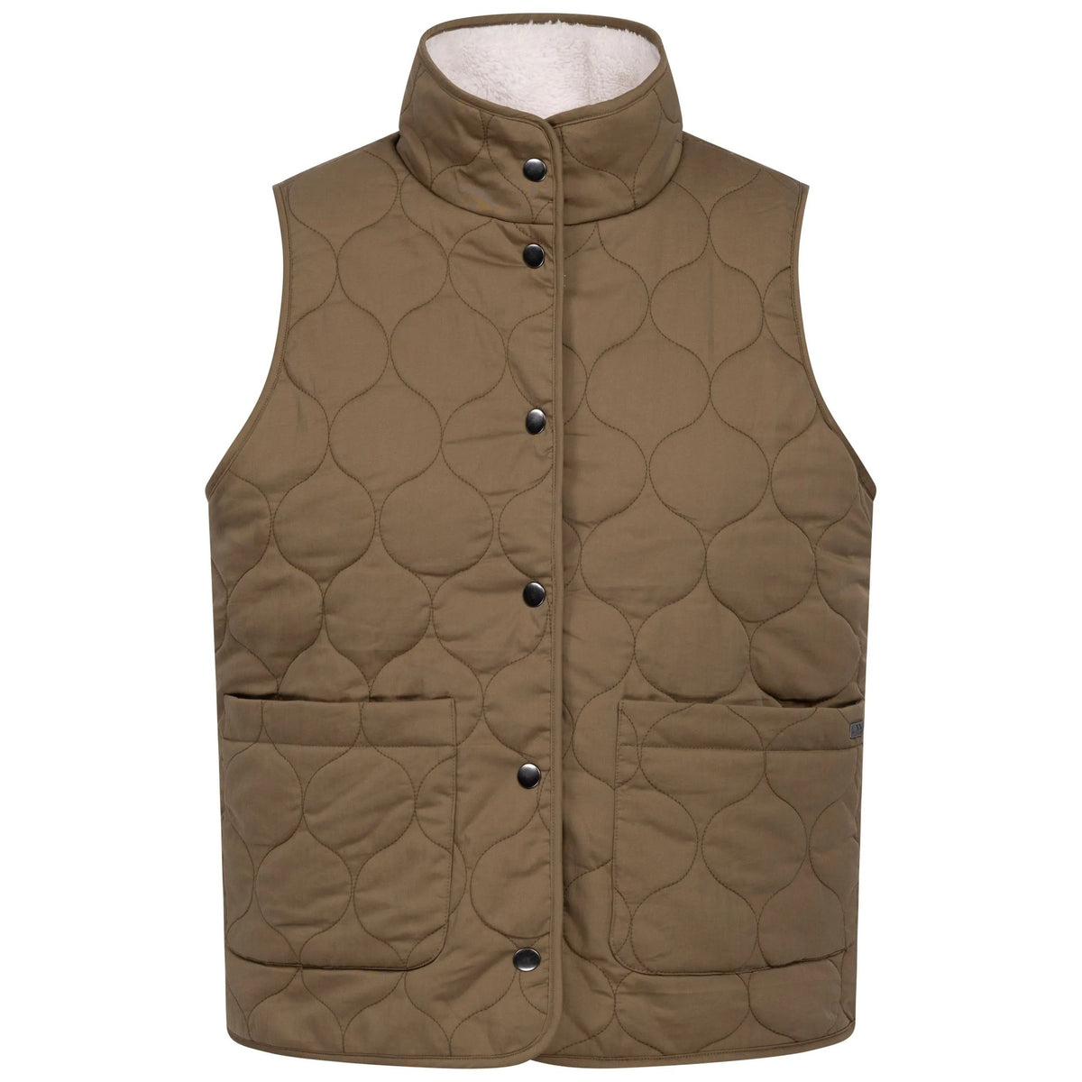 Light Khaki - Front - Trespass Womens-Ladies Edwina Gilet