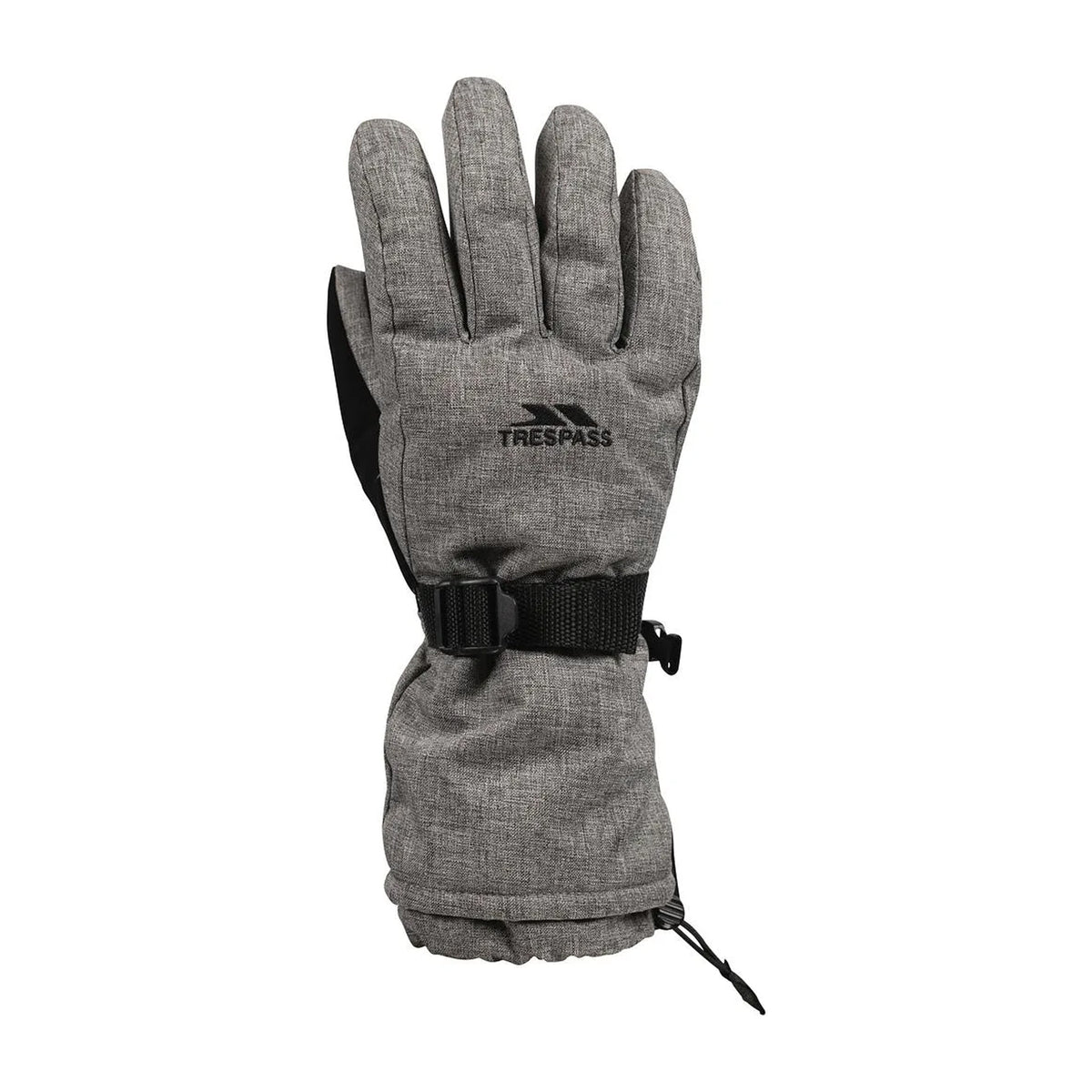 Grey Marl - Front - Trespass Womens-Ladies Zetta Ski Gloves